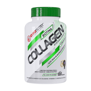 COLLAGEN HIDROLISADO + BIOTINA + VITAMINA C 120 CÁPS