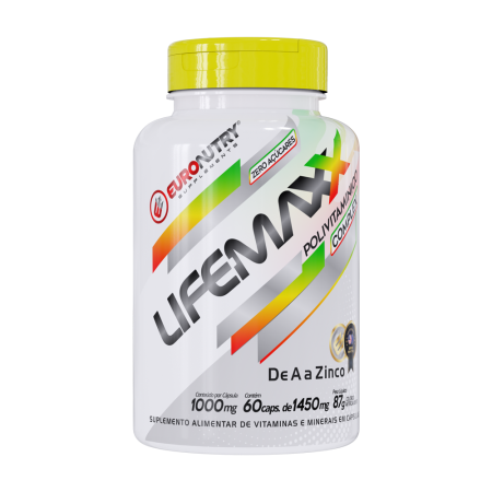 POLIVITAMÍNICO LIFEMAXX 60 CÁPS