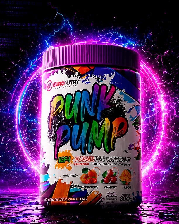Punk Pump — pré-treino Euronutry
